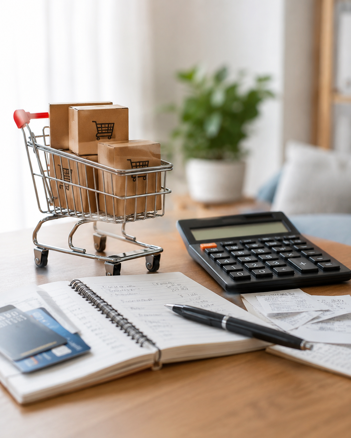 Controle de gastos e planejamento financeiro